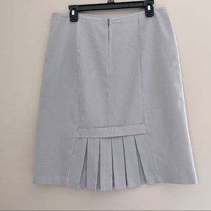 ❤️❤️Pencil skirt light blue and white striped